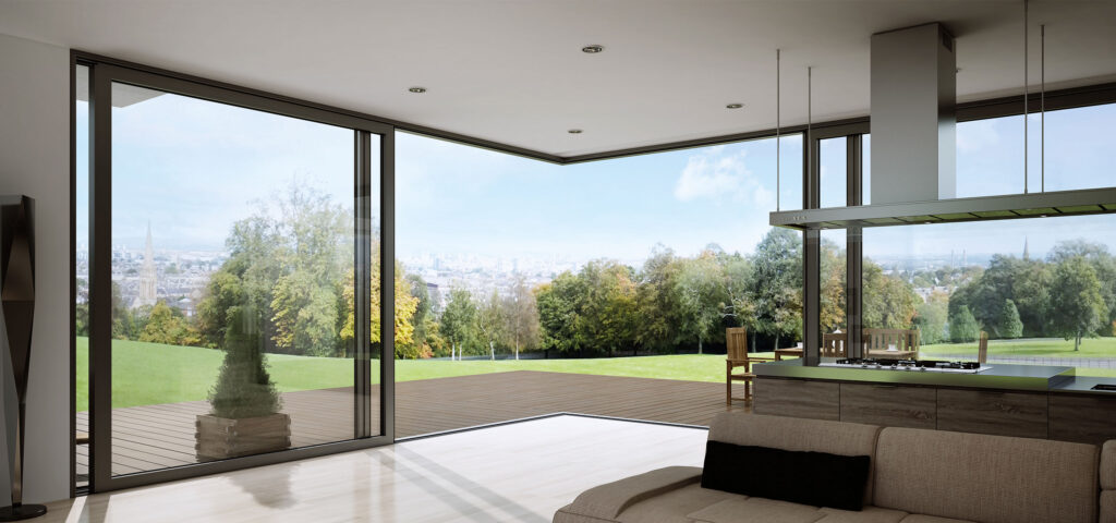 Soluzione per patio in alluminio, Patio HST 77.