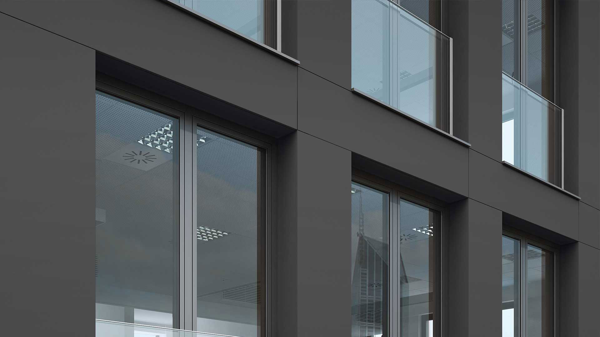 Porta in alluminio Premium 86.
