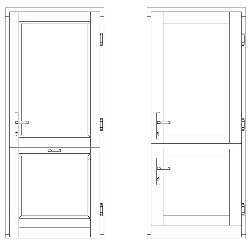 Porte in legno di Stable Doors