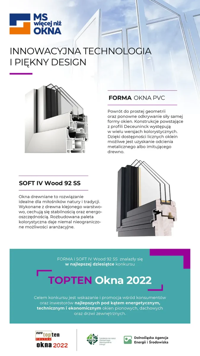 FORM e SOFT IV Wood 92 SS in TOPTEN Okna 2022.