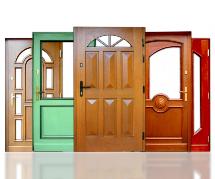 Porte in legno - esempi di costruzioni.